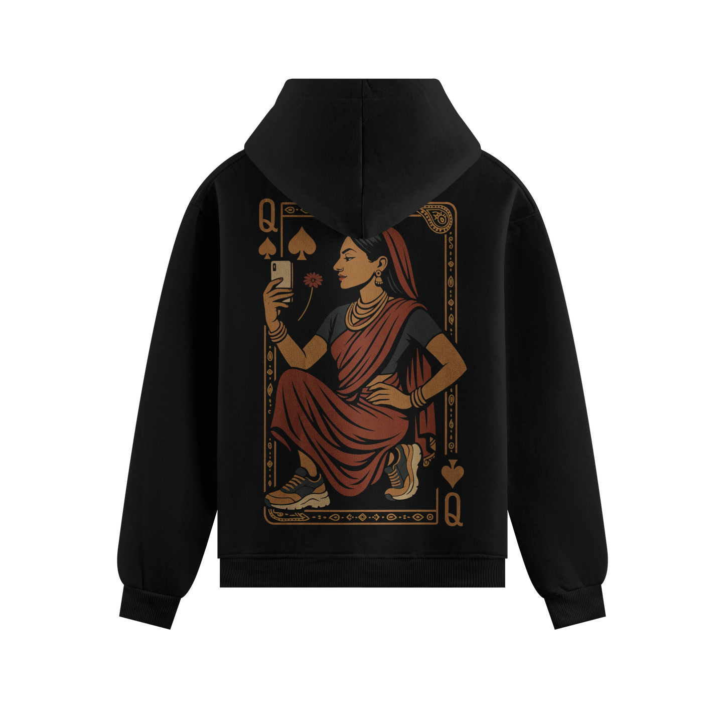 PRDGY Saree Not Sorry Oversized Hoodie