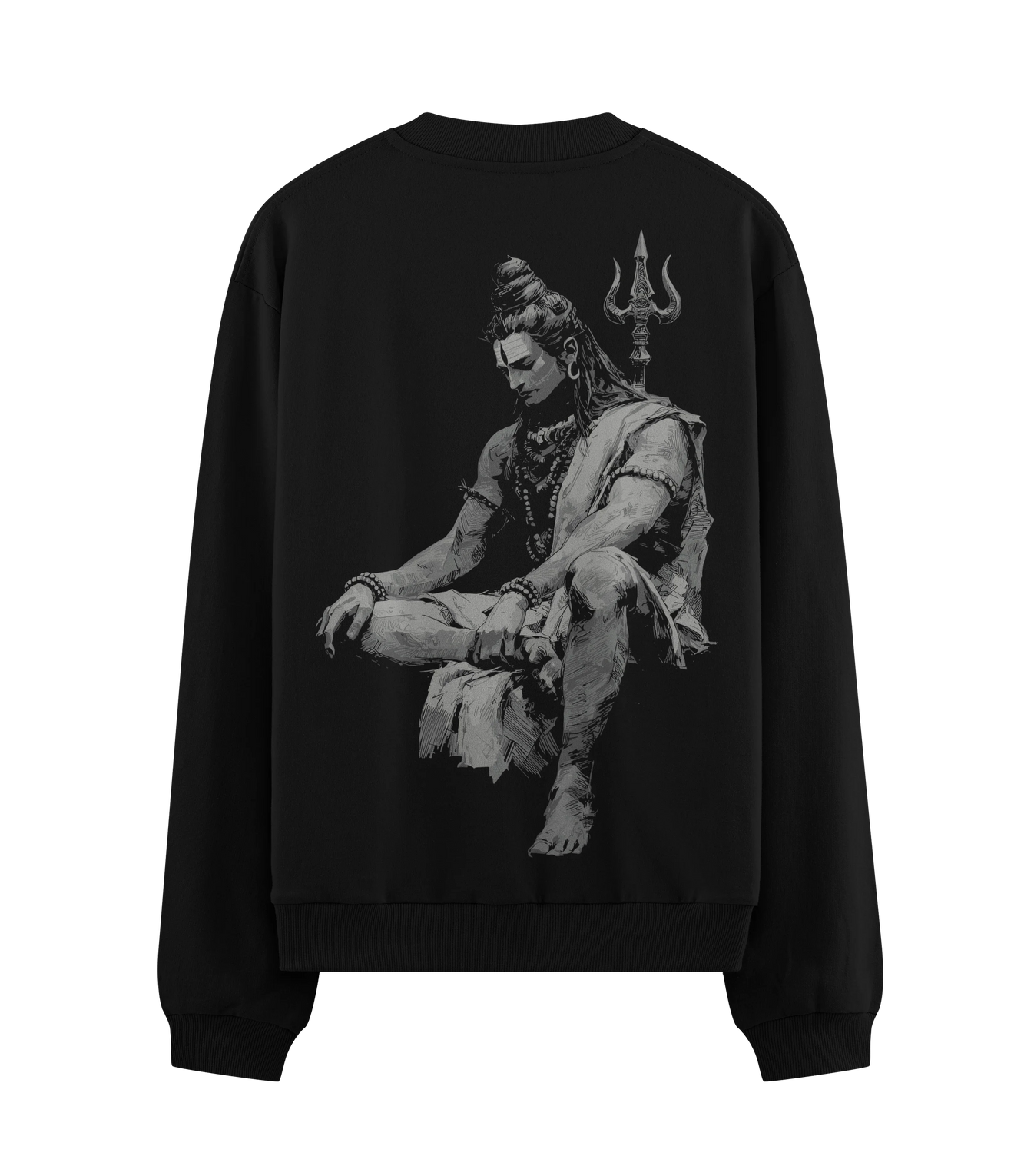 Shiva artwork on PRDGY sweatshirt