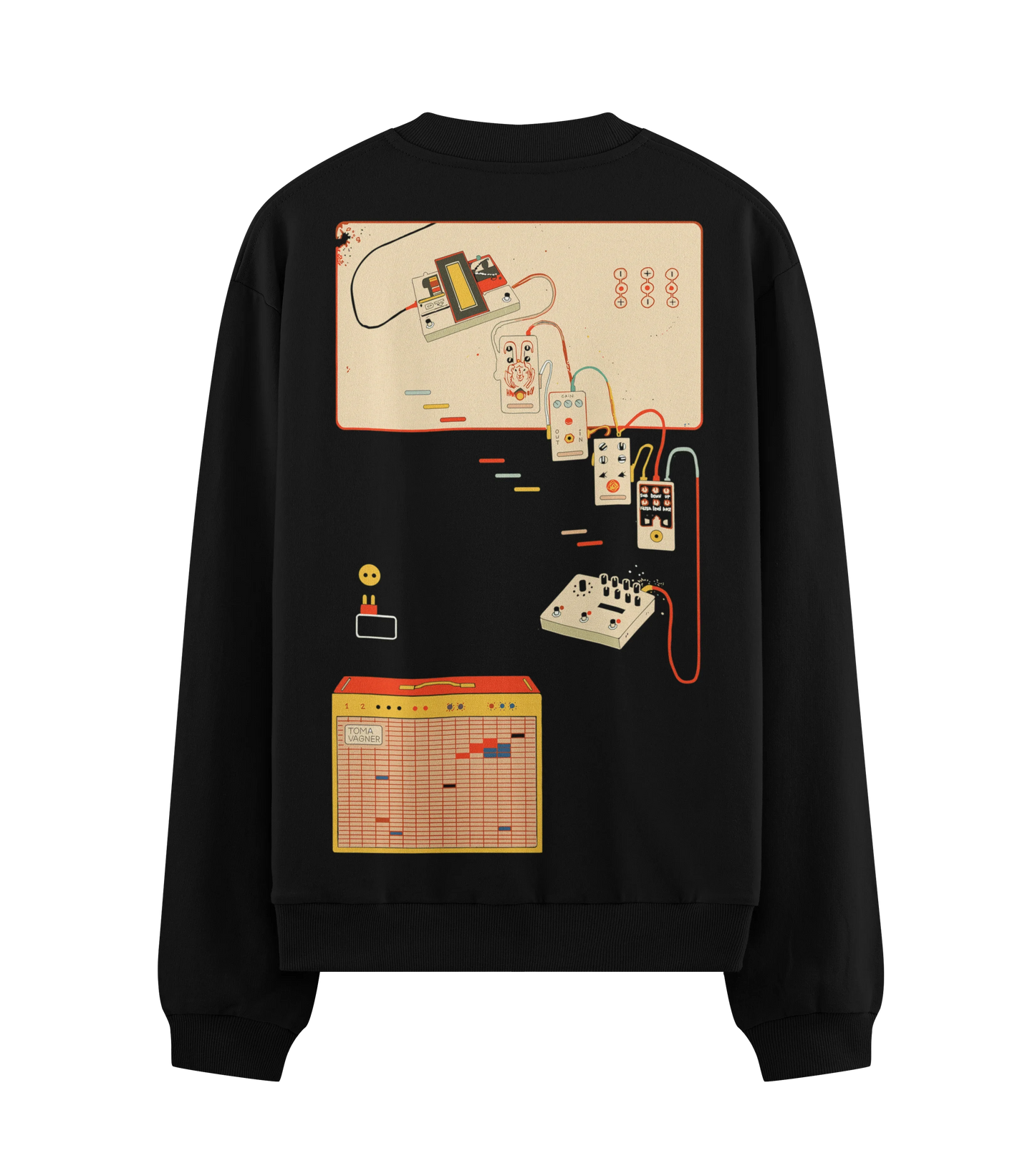 PRDGY Signal Path Oversized Sweatshirt