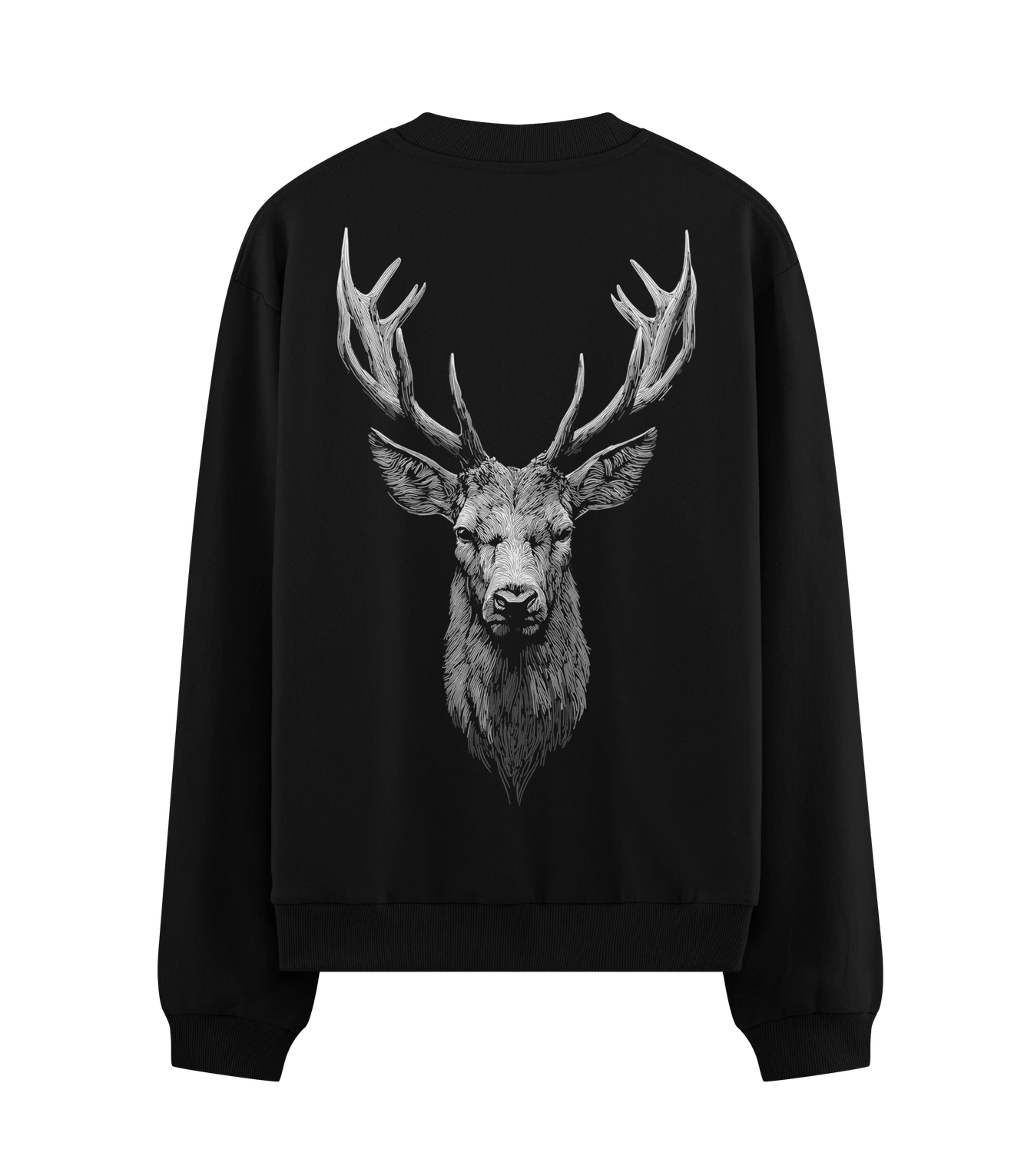 Deer artwork on PRDGY sweatshirt