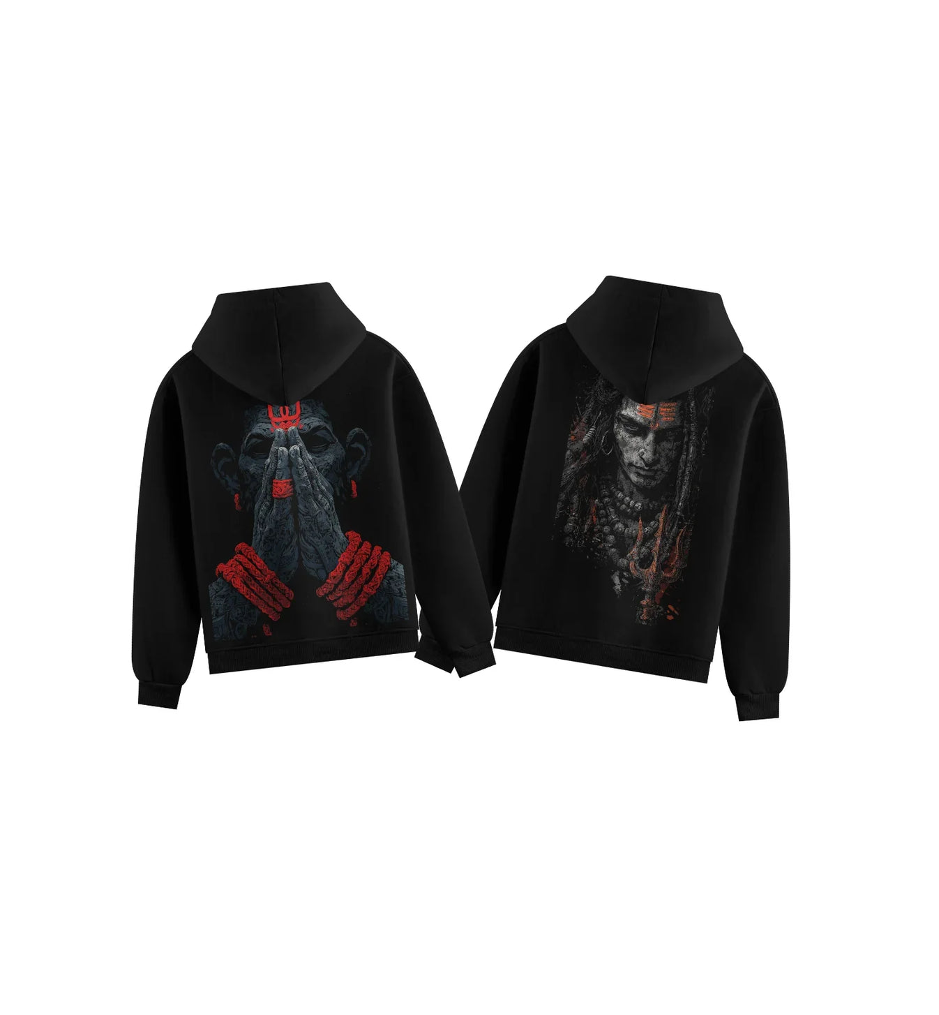 Shiva artwork on PRDGY hoodie