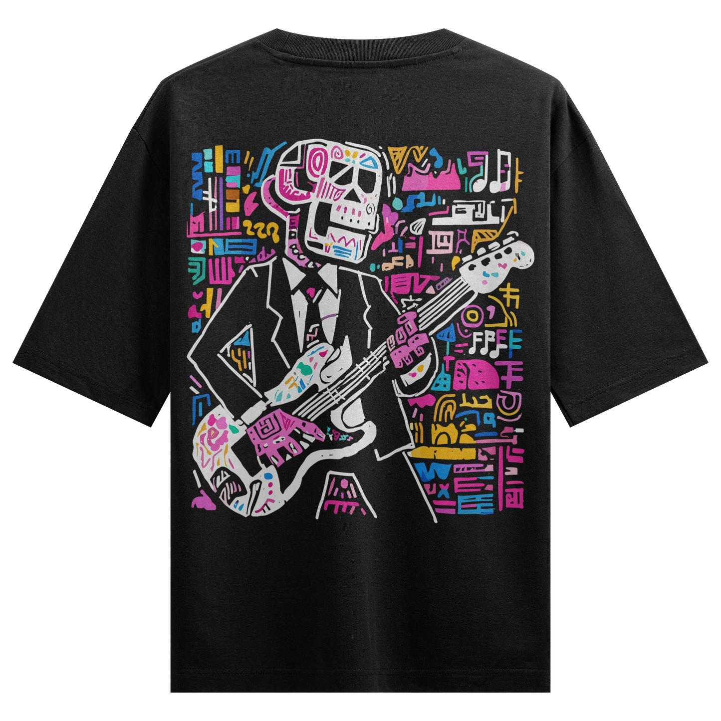 PRDGY Skull Jam Oversized T-Shirt