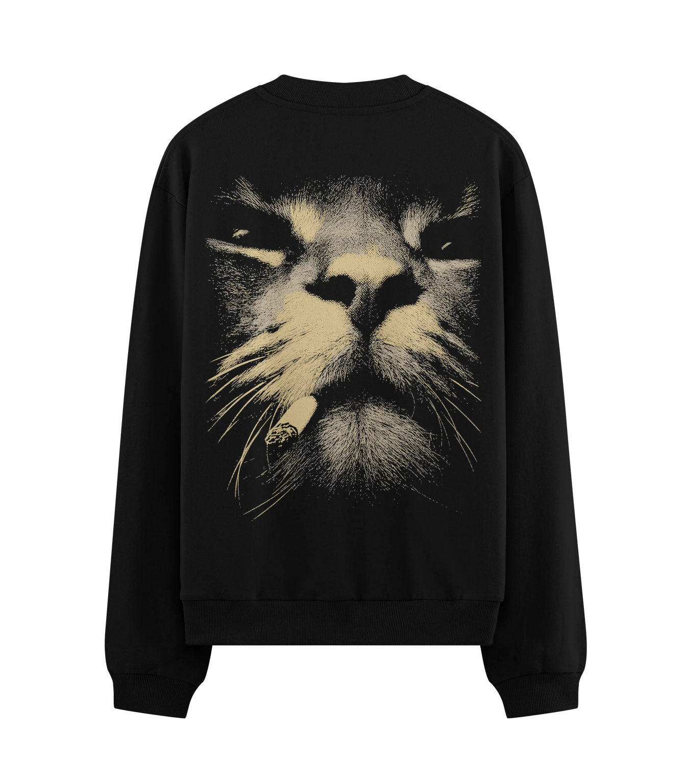 Funny Cat artwork on PRDGY sweatshirt