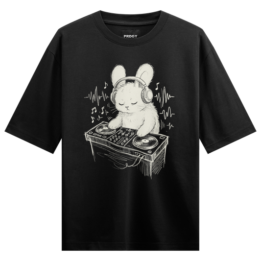 PRDGY Soft Techno Oversized T-Shirt