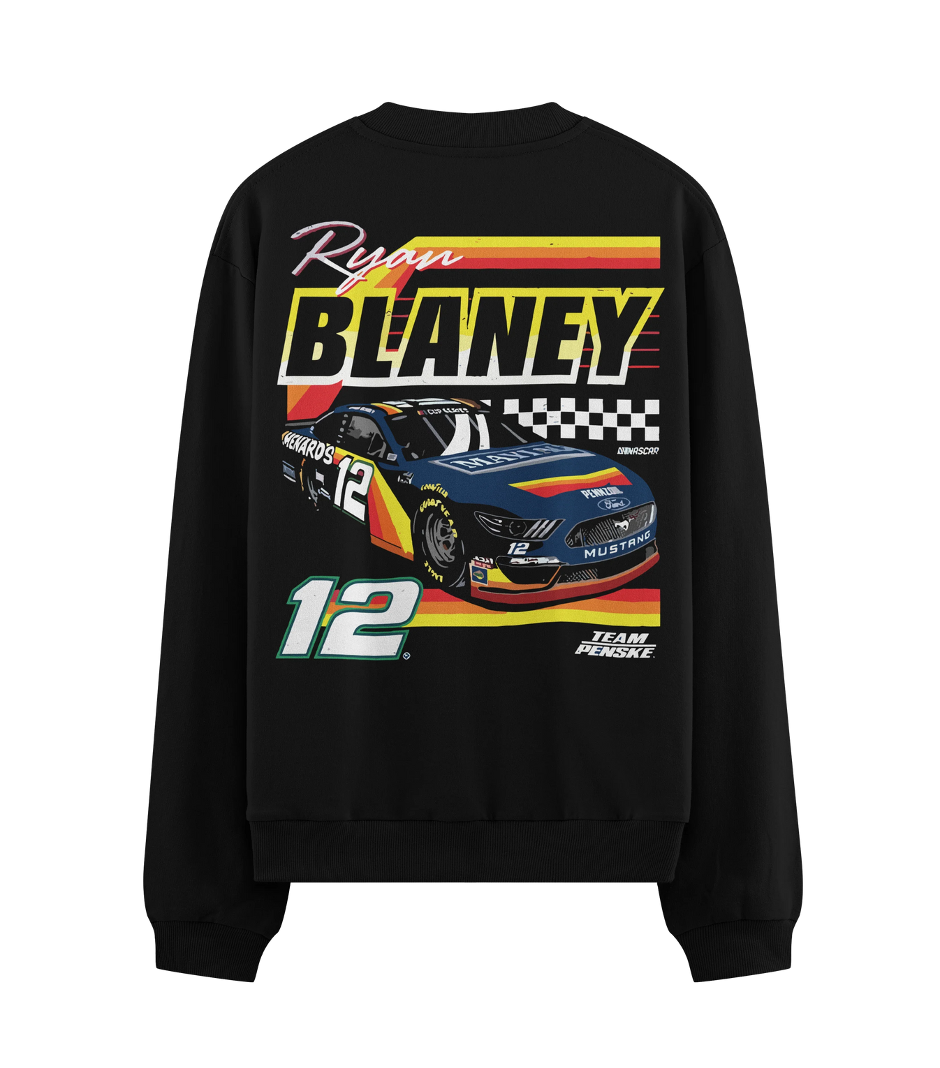 Ryan Blaney artwork on PRDGY sweatshirt