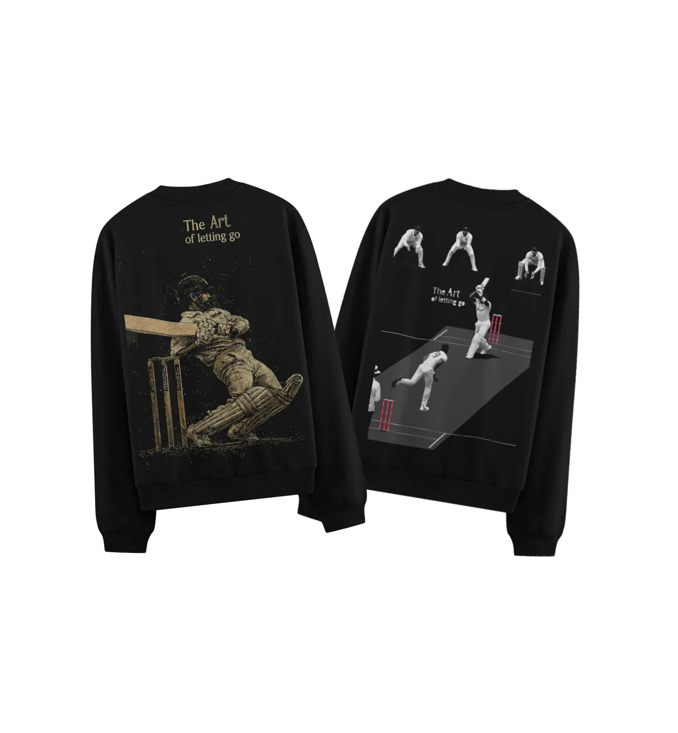 The Art Of Letting Go artwork on PRDGY sweatshirt