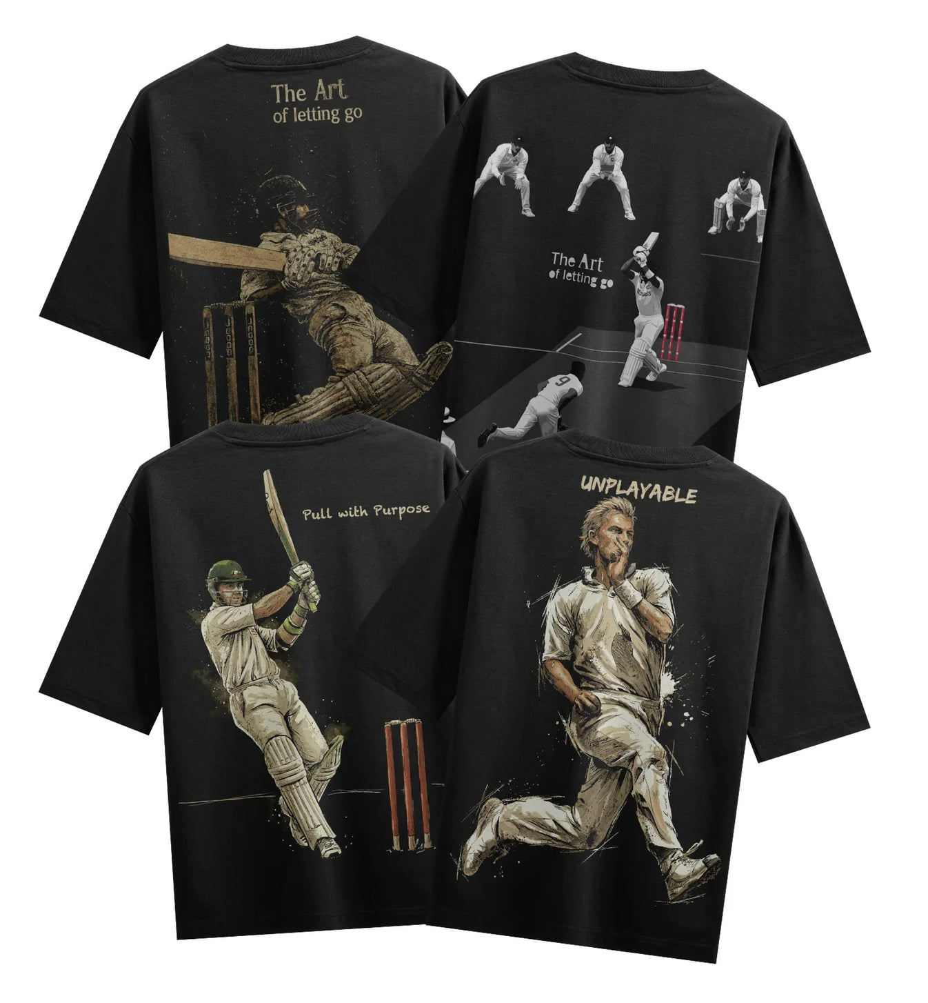 Cricket artwork on PRDGY oversized t-shirt