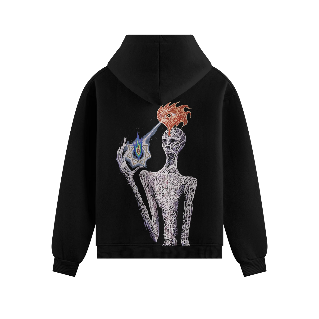 Psychedelic Art artwork on PRDGY hoodie