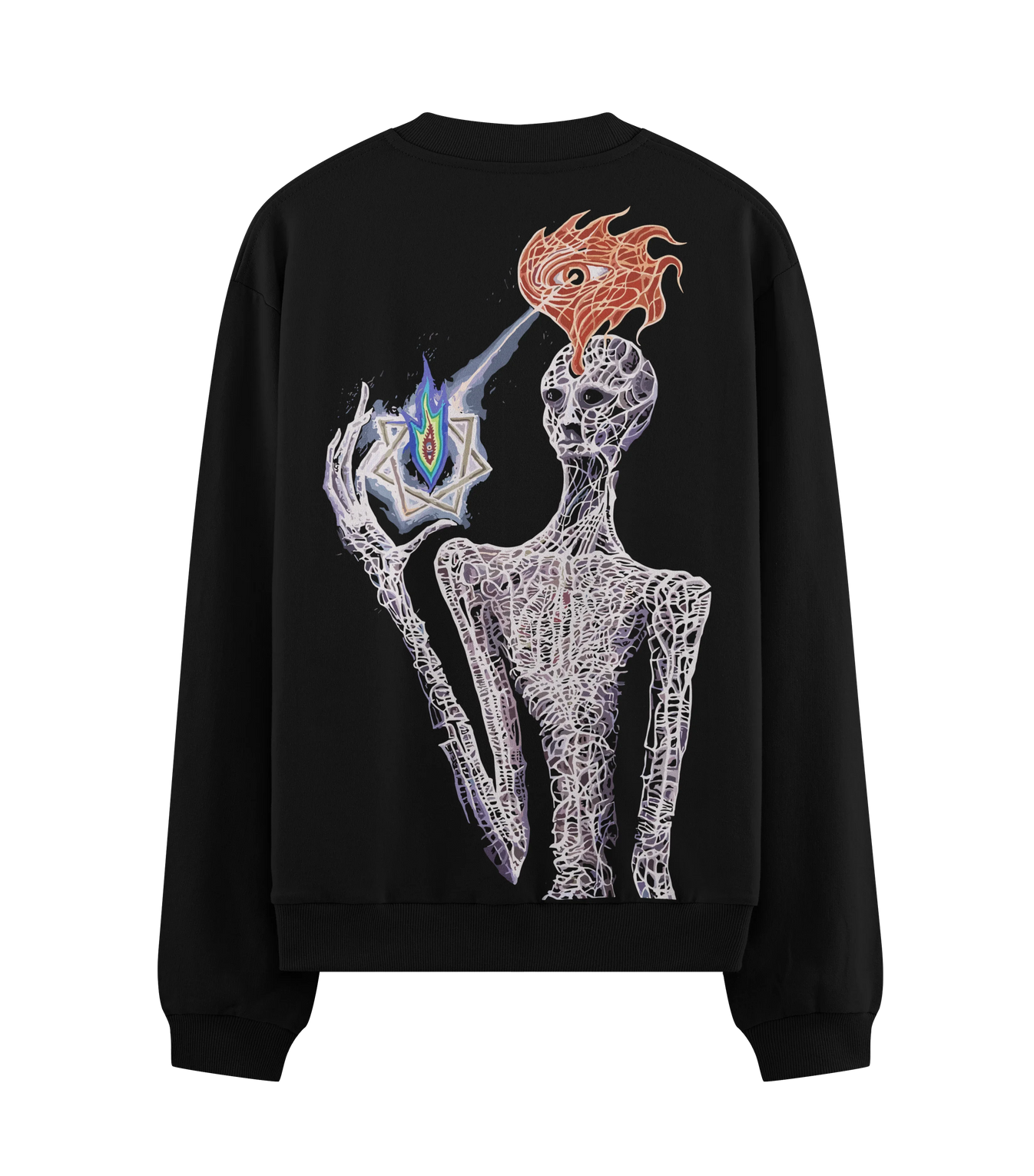 Third Eye artwork on PRDGY sweatshirt