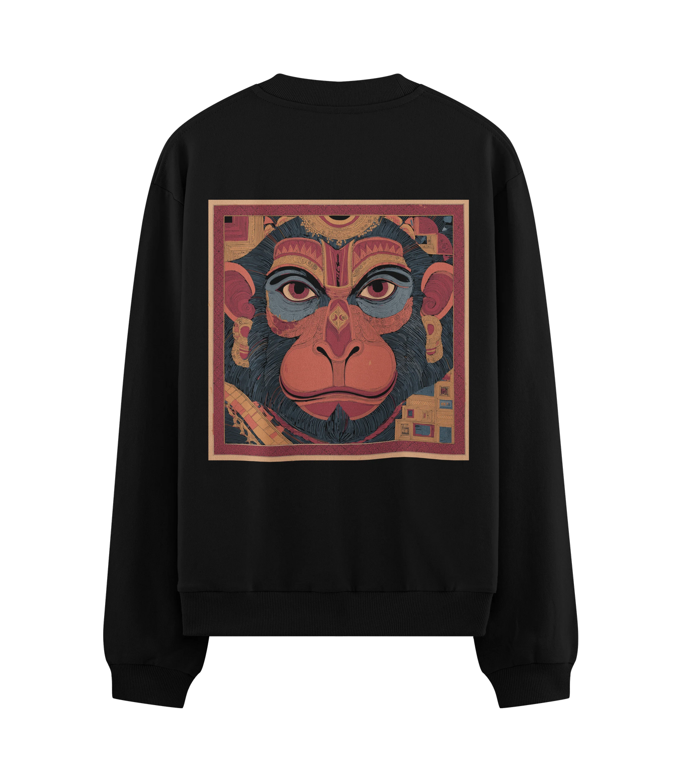 Hanuman artwork on PRDGY sweatshirt