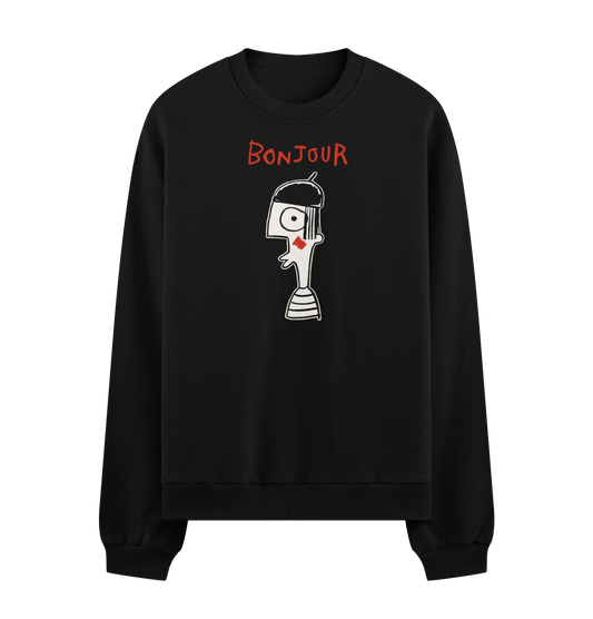 PRDGY Bonjour Bizarre Oversized Sweatshirt