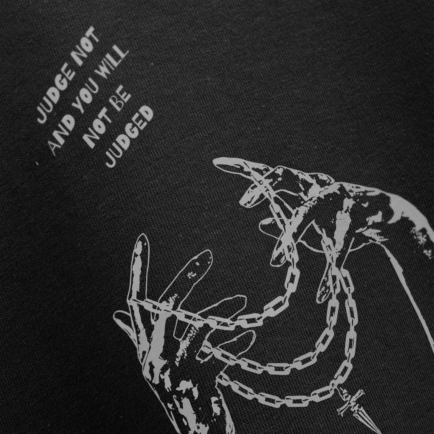 PRDGY Chain Of Sins Oversized T-Shirt