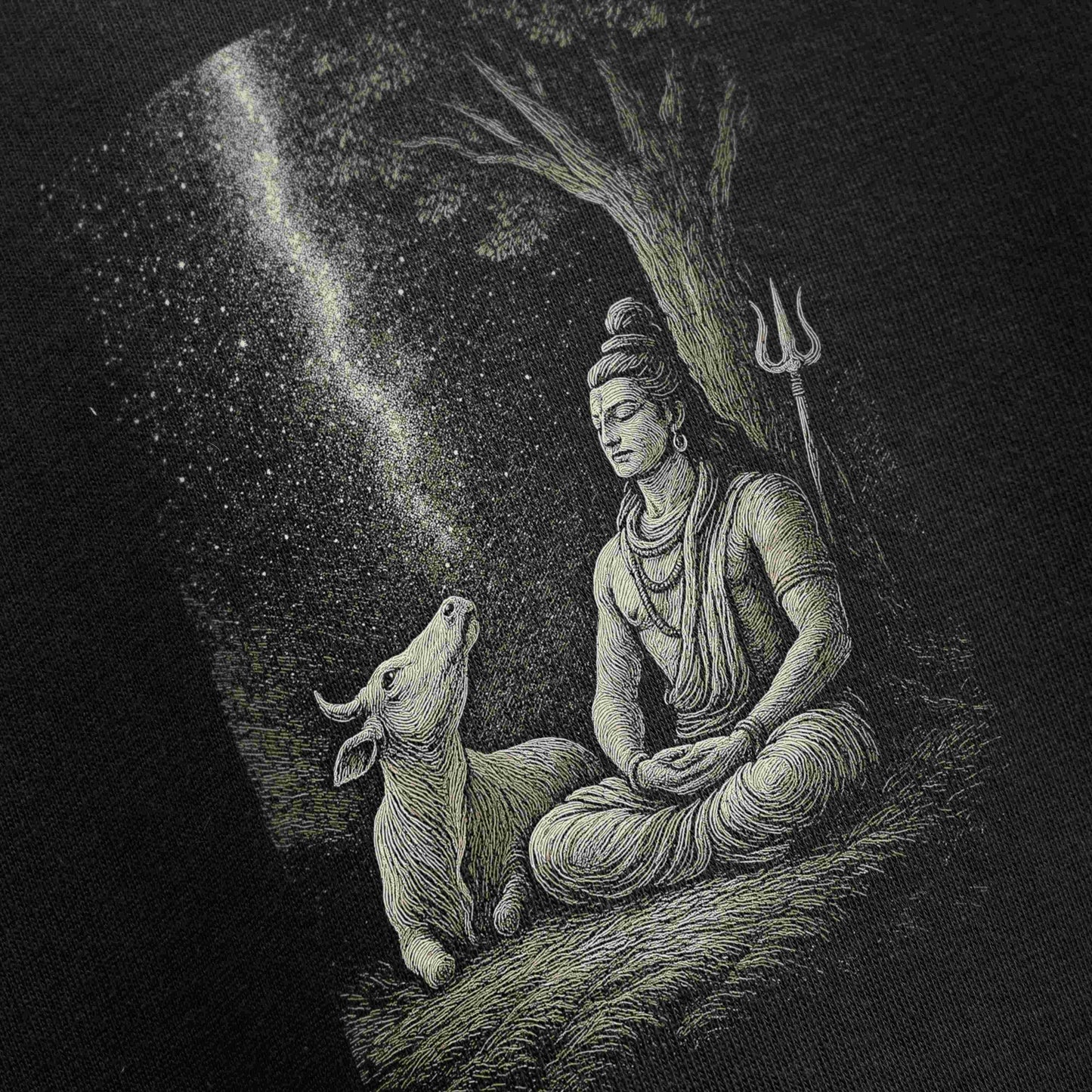 PRDGY Cosmic Yog Oversized T-Shirt