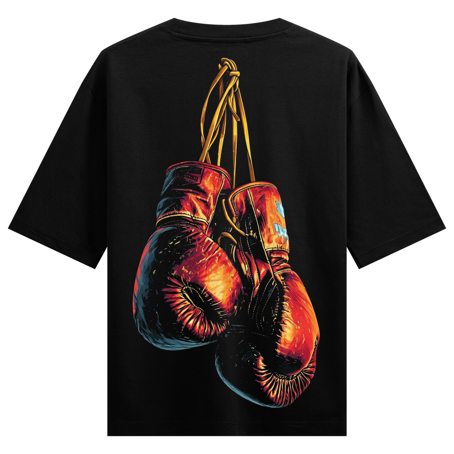 PRDGY Crimson Knockout Oversized T-shirt