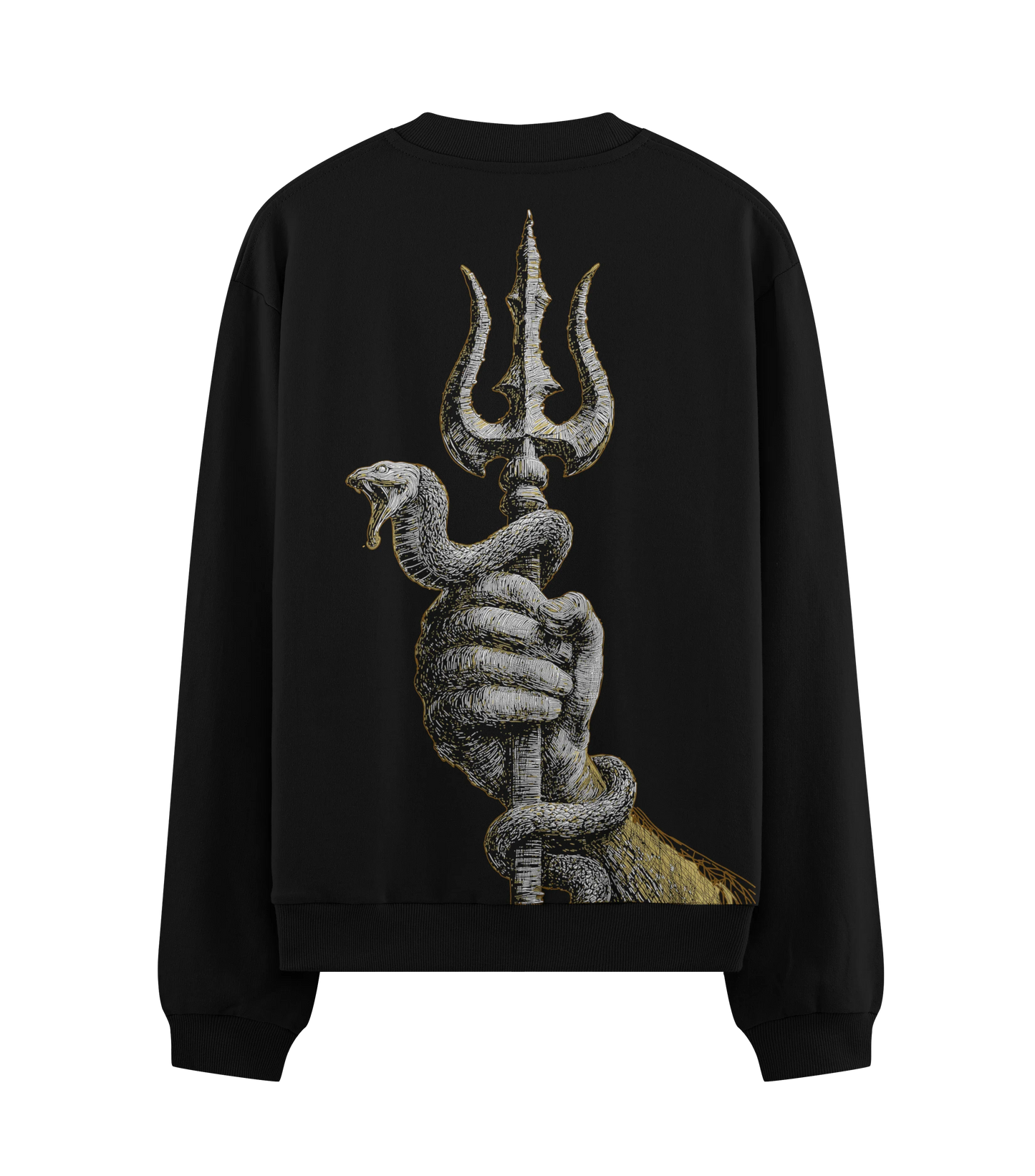 PRDGY Divine Trishul Oversized Hoodie