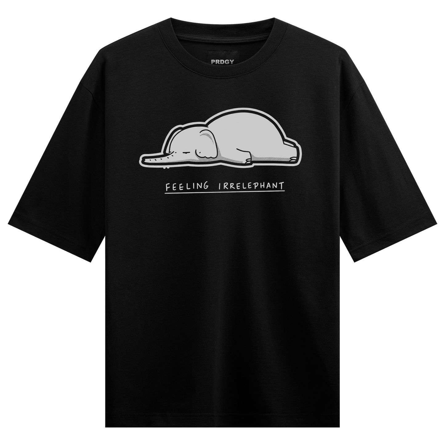 PRDGY Feeling Irrelephant Oversized T-Shirt