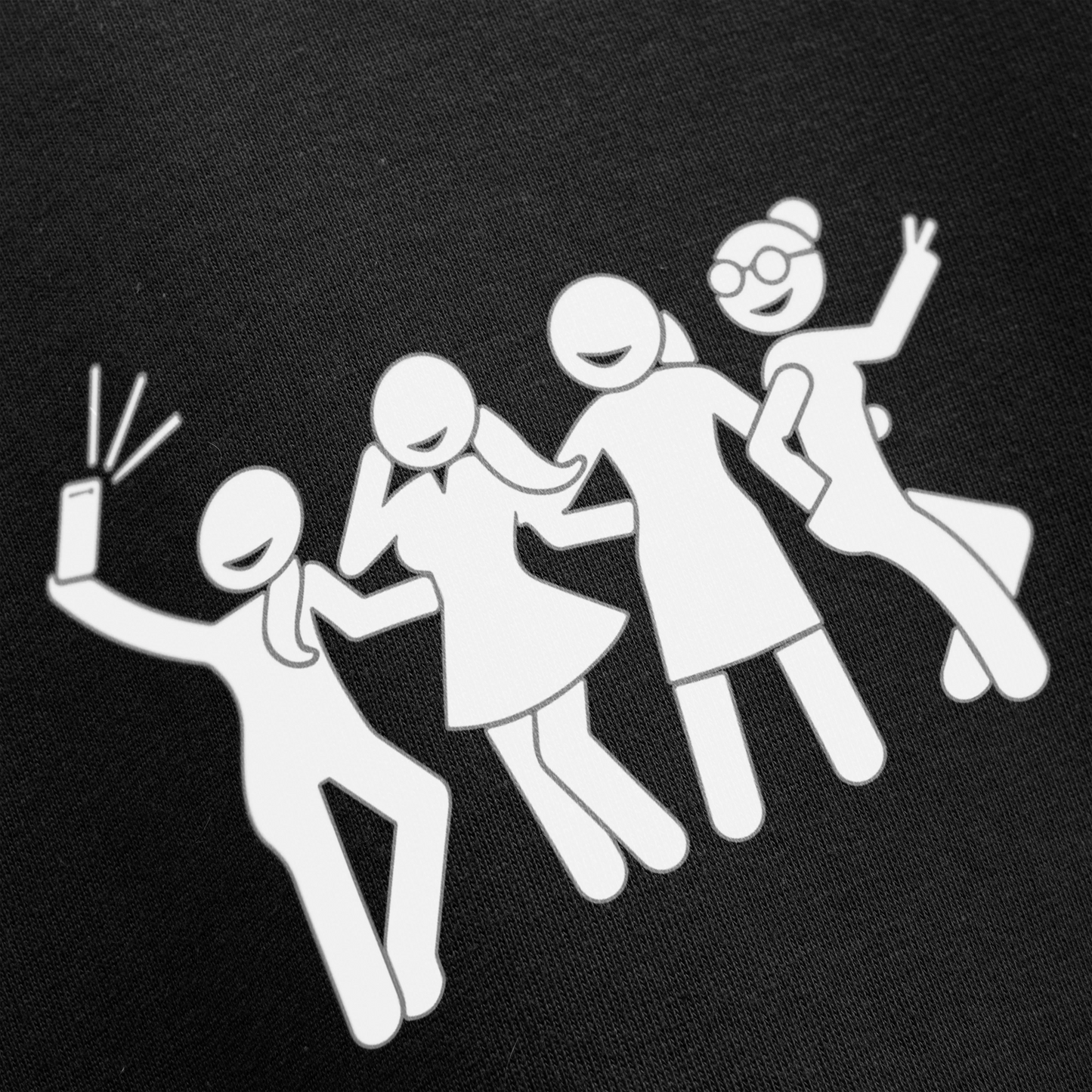 PRDGY Friends 4ever Oversized T-Shirt