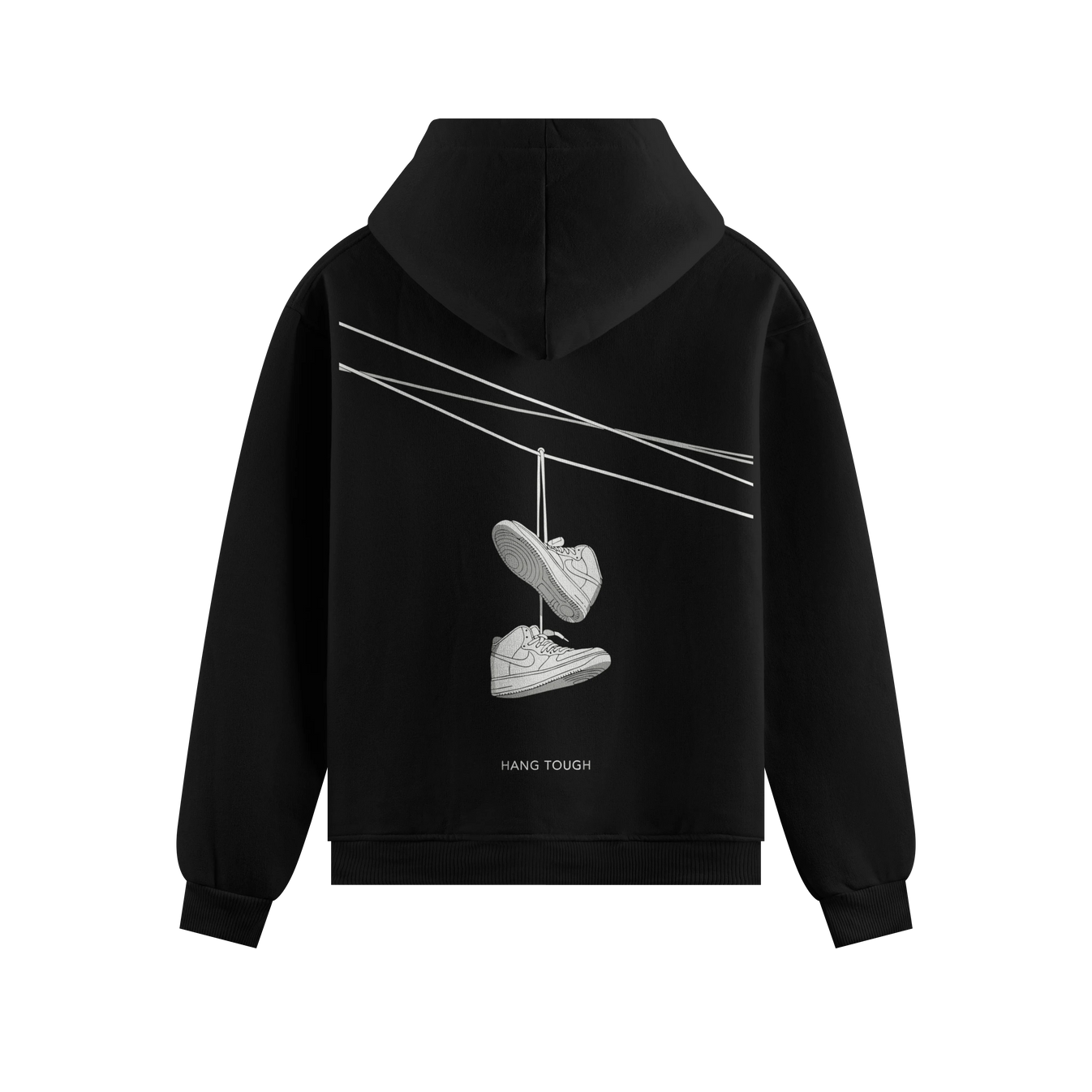 PRDGY Lace Up Oversized Sweatshirt