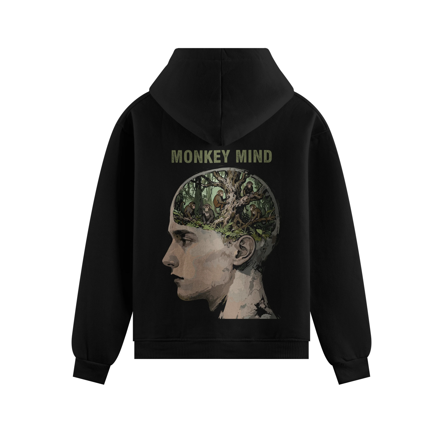 PRDGY Monkey Mind Oversized Hoodie