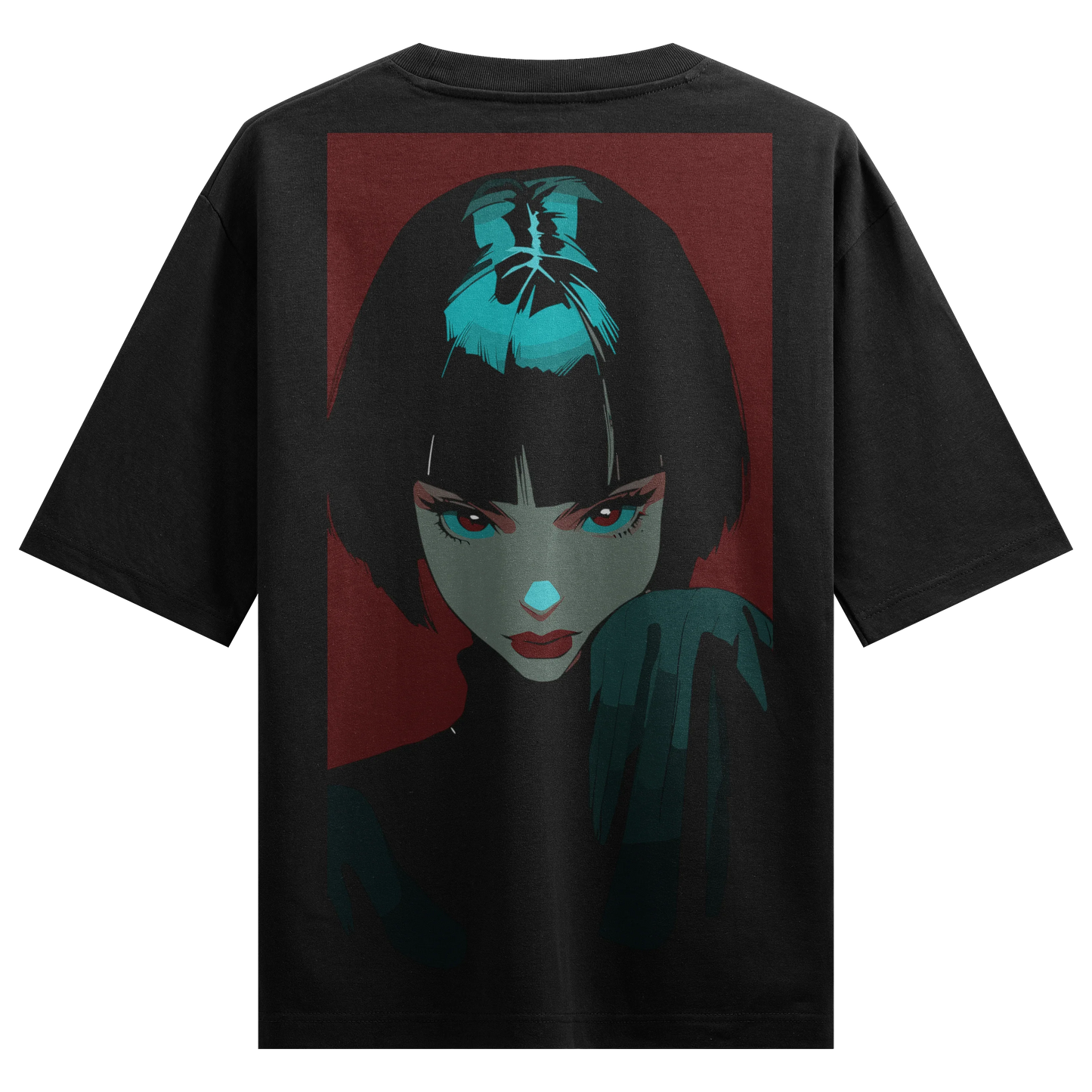 PRDGY Neon Noir Oversized Sweatshirt