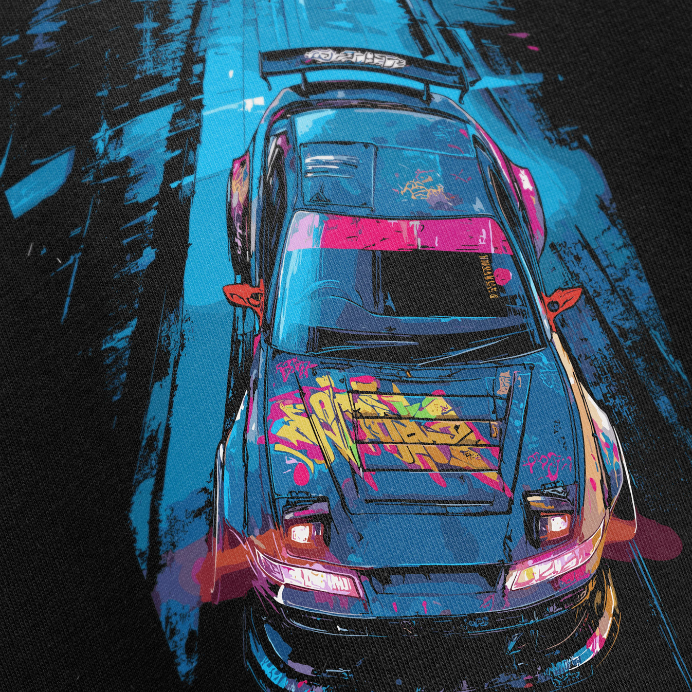 PRDGY Night Drift Oversized T-Shirt