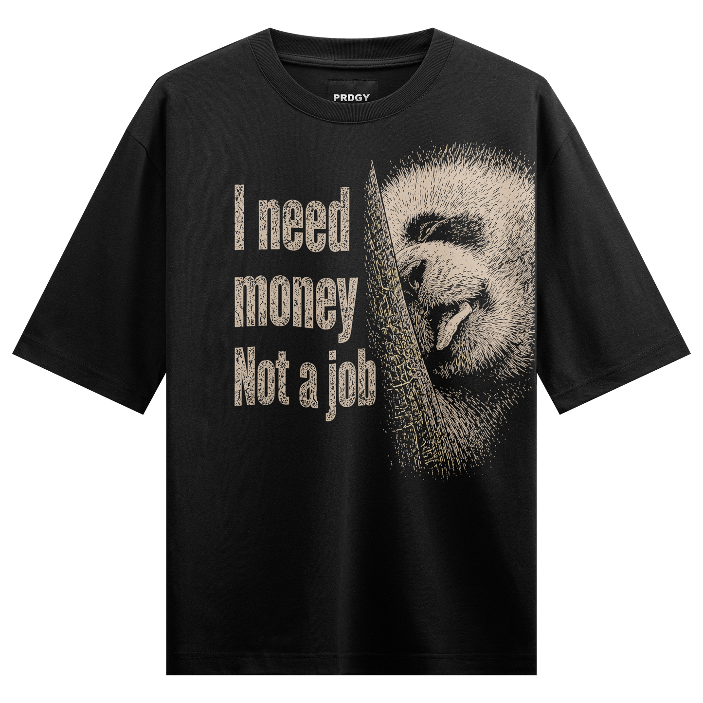 PRDGY No Money Oversized T-shirt