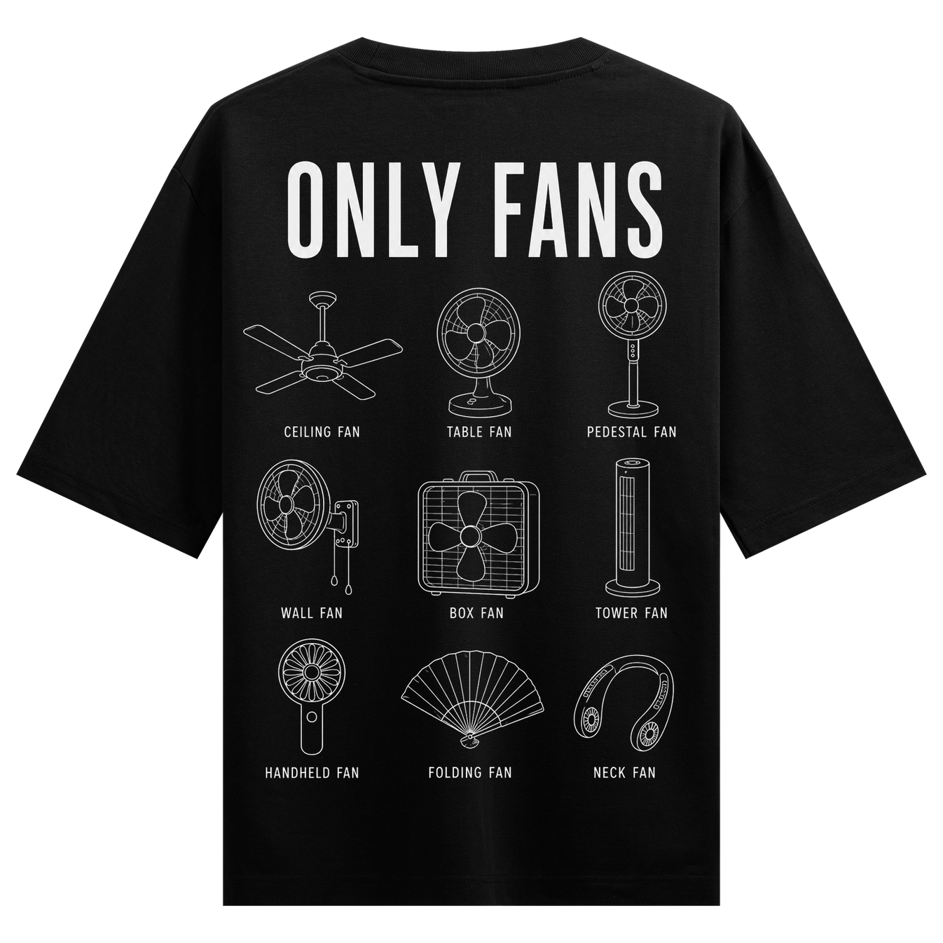 OnlyFans T-Shirt by PRDGY — a collection of fan illustrations, graphic design