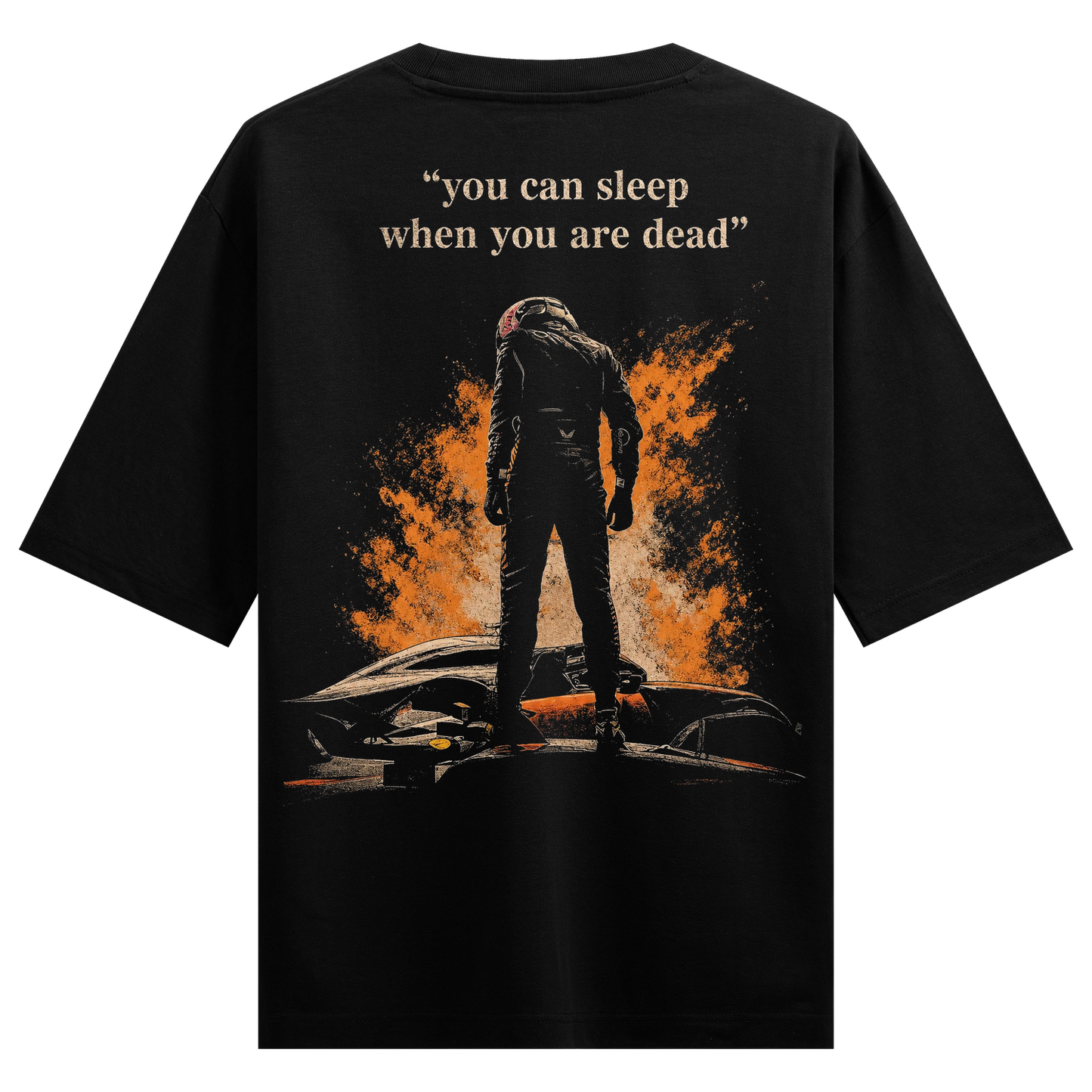 PRDGY Race to Death Oversized T-shirt