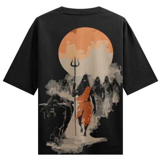 PRDGY Shiv Sena Oversized Sweatshirt