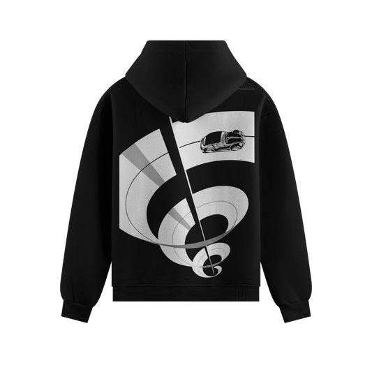 PRDGY Spiral Drift Oversized Sweatshirt