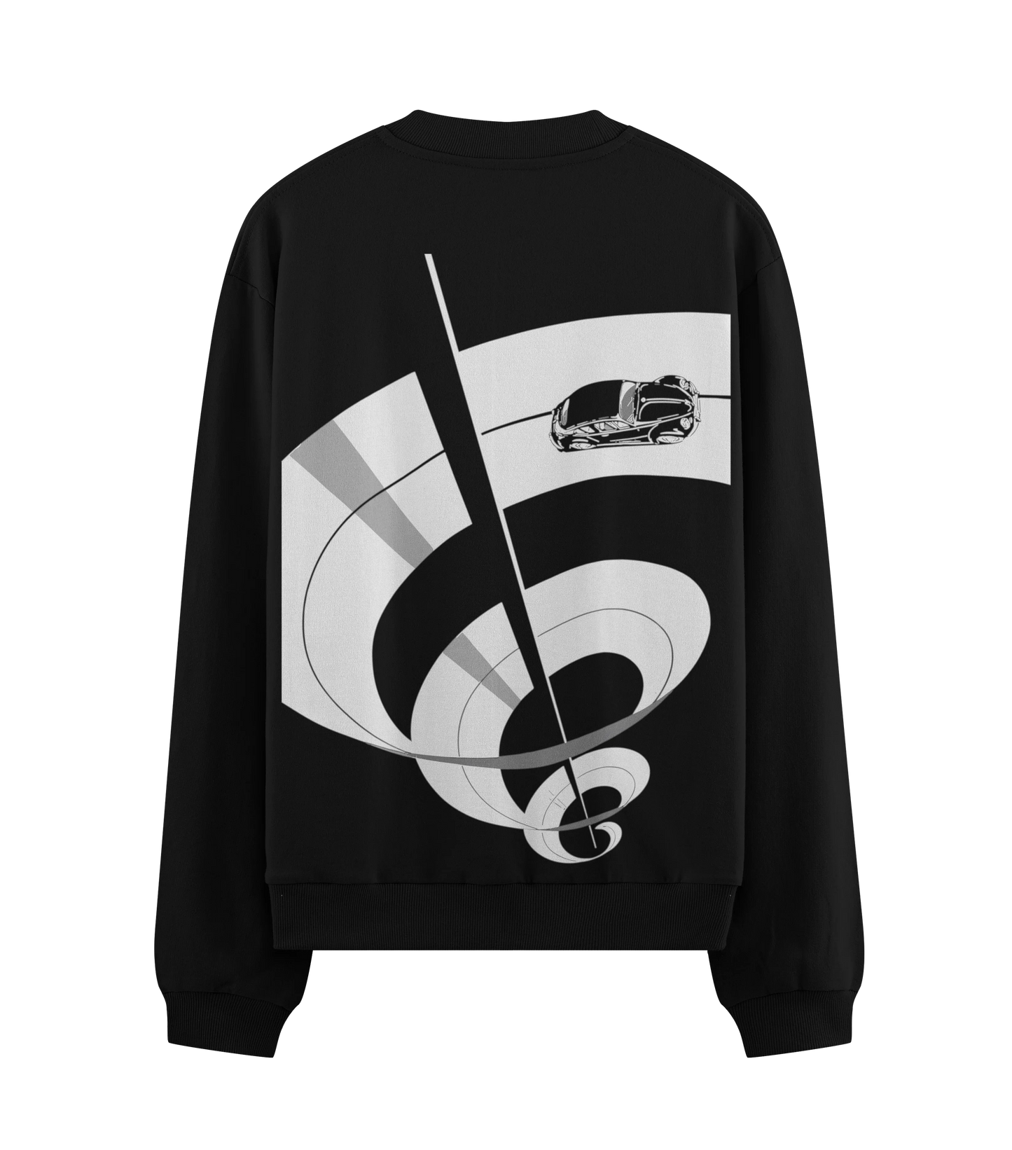 PRDGY Spiral Drift Oversized Hoodie
