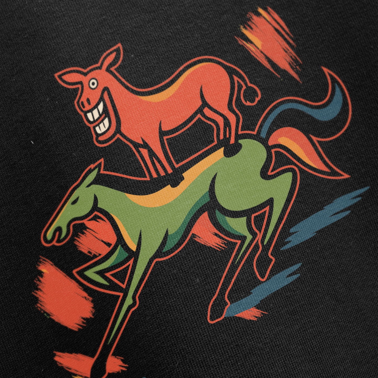PRDGY Majnu Art Oversized T-Shirt