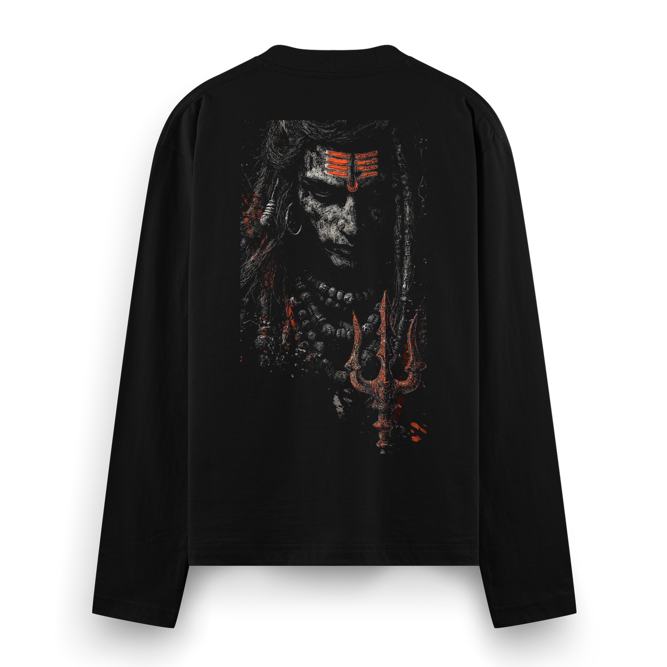 The Destroyer Full Sleeve T-Shirt by PRDGY — bold graphic art representing strength and resilience, streetwear design.