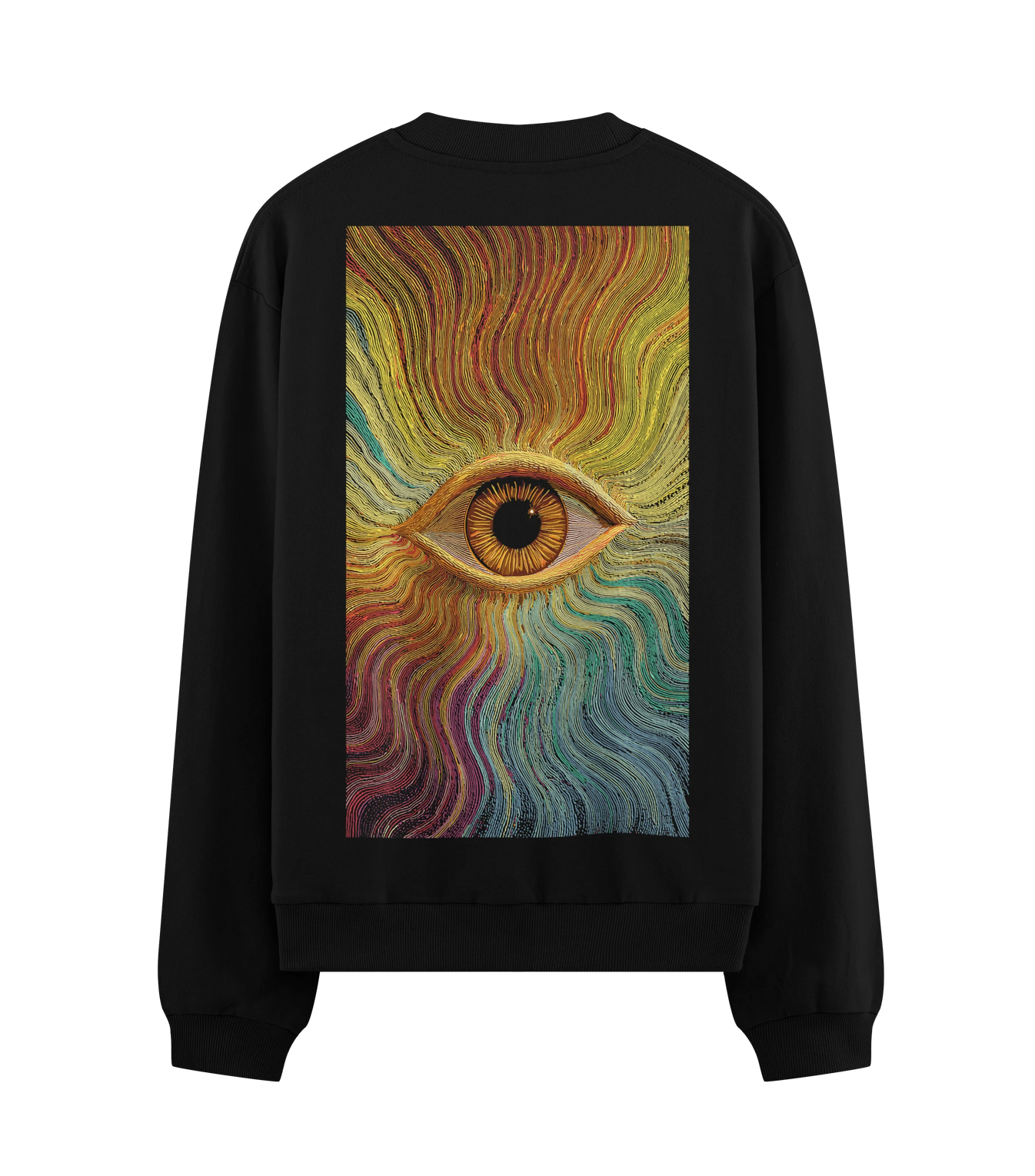 Third Eye artwork on PRDGY sweatshirt