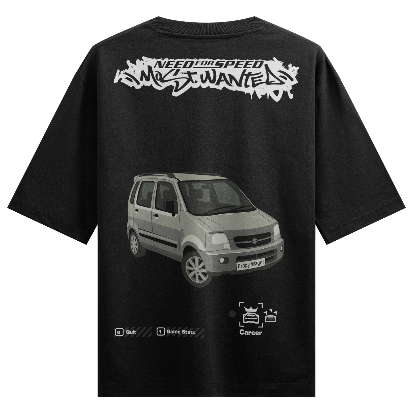 PRDGY Wanted Oversized Hoodie