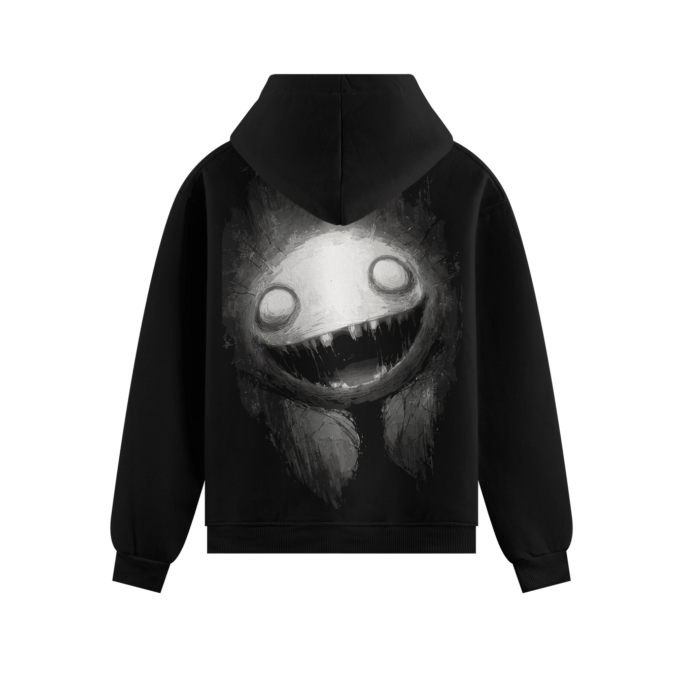 Creature artwork on PRDGY hoodie