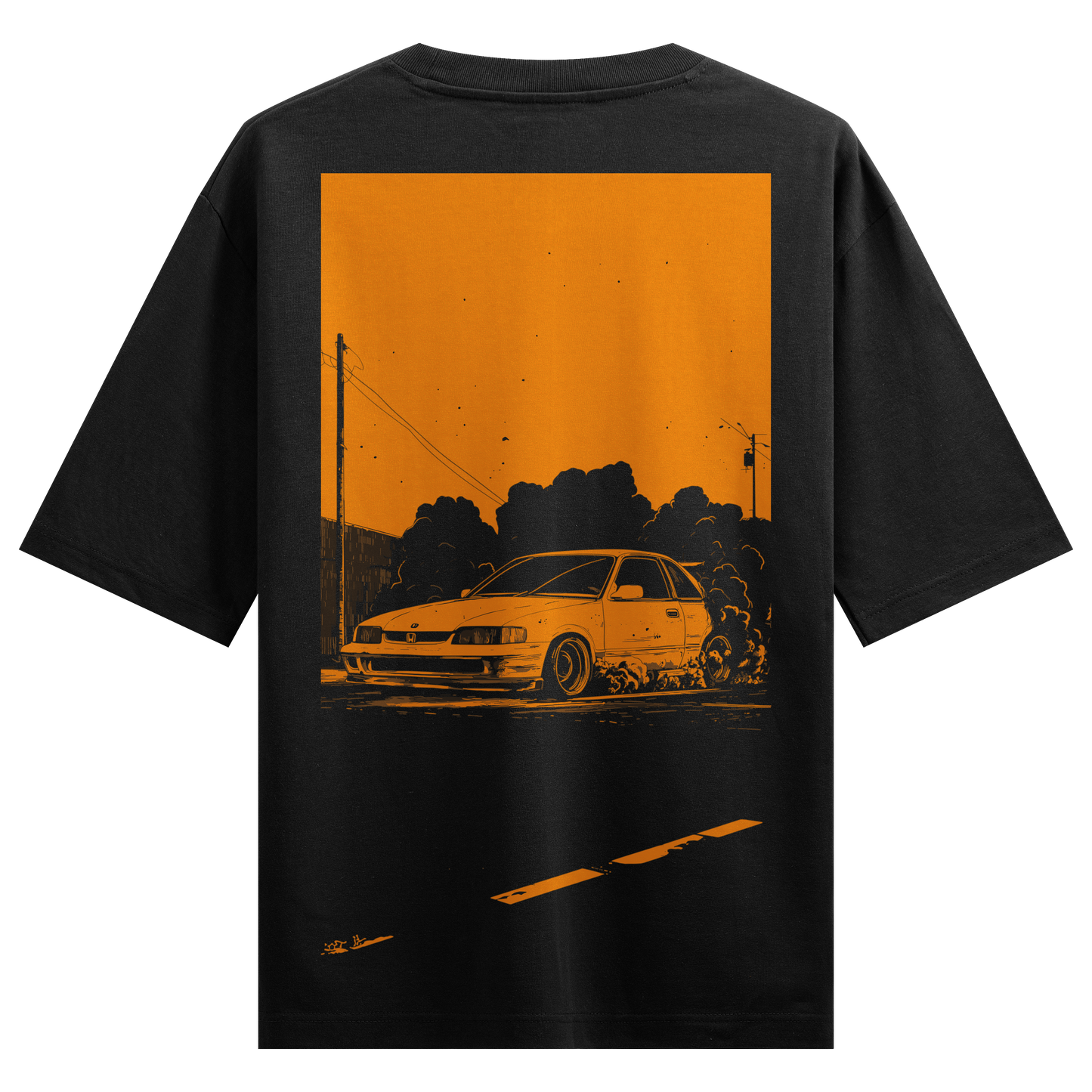 Prdgy Civic Back Oversized T-Shirt