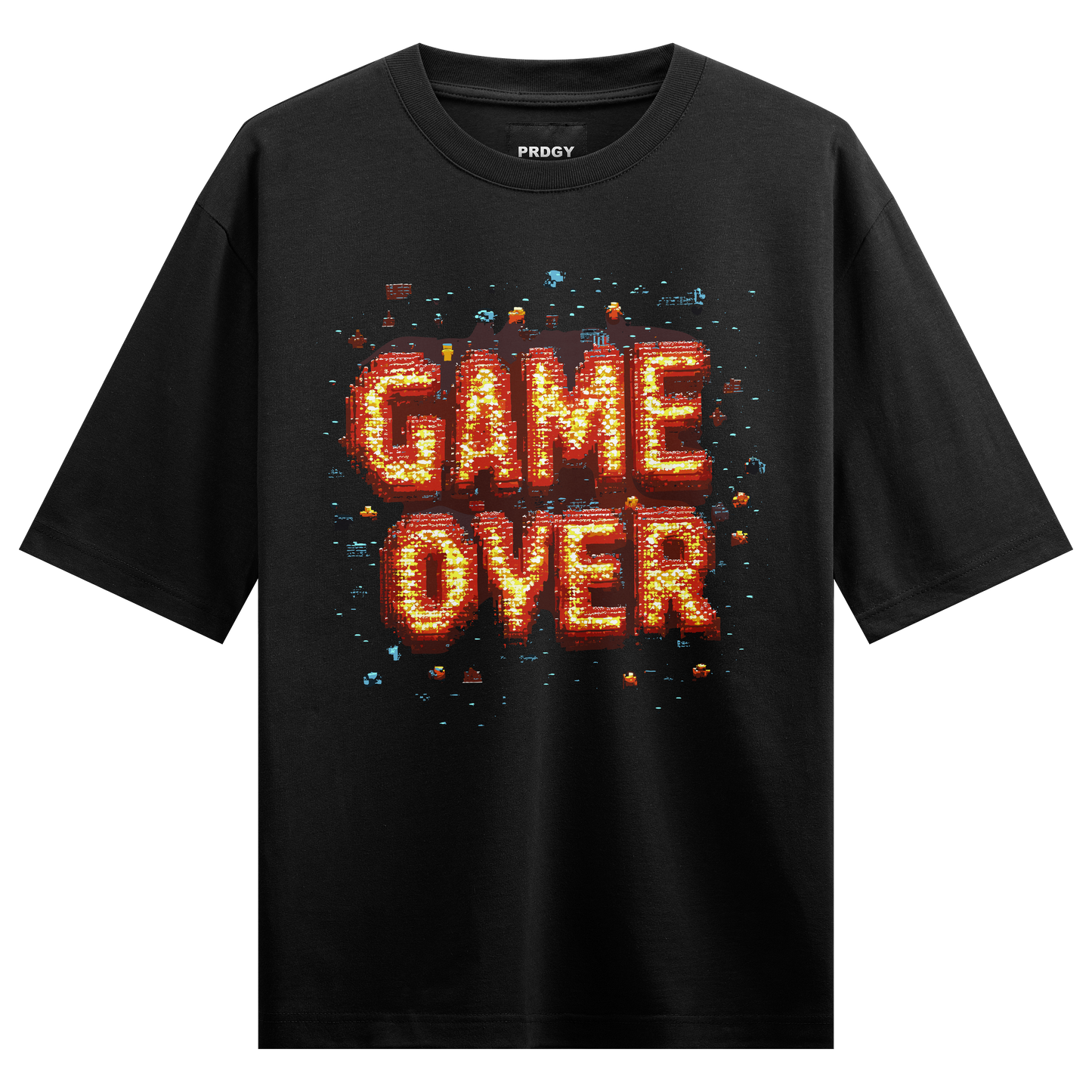 Prdgy Game Over Front Oversized T-Shirt