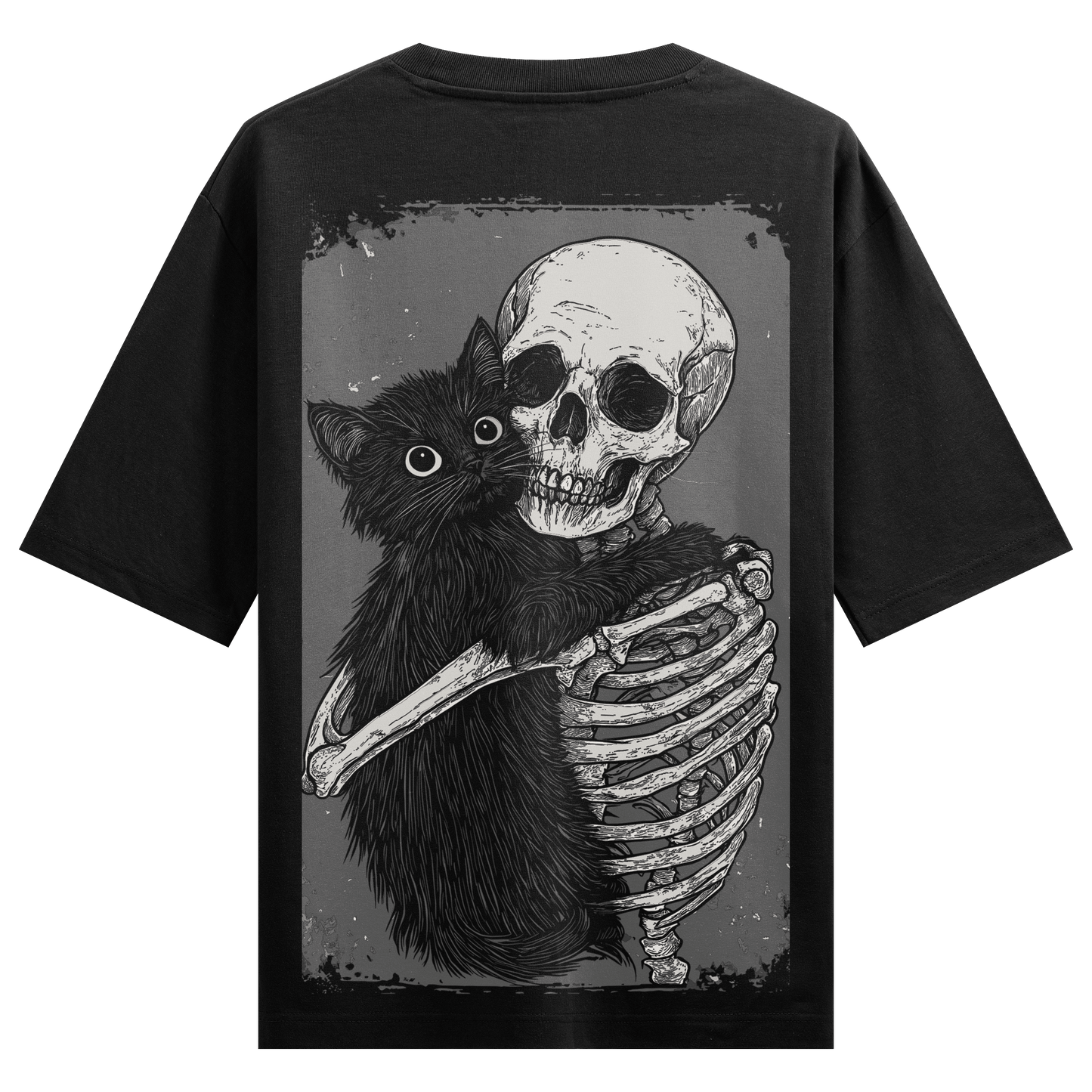 PRDGY Situationship Back Print Oversized T-Shirt