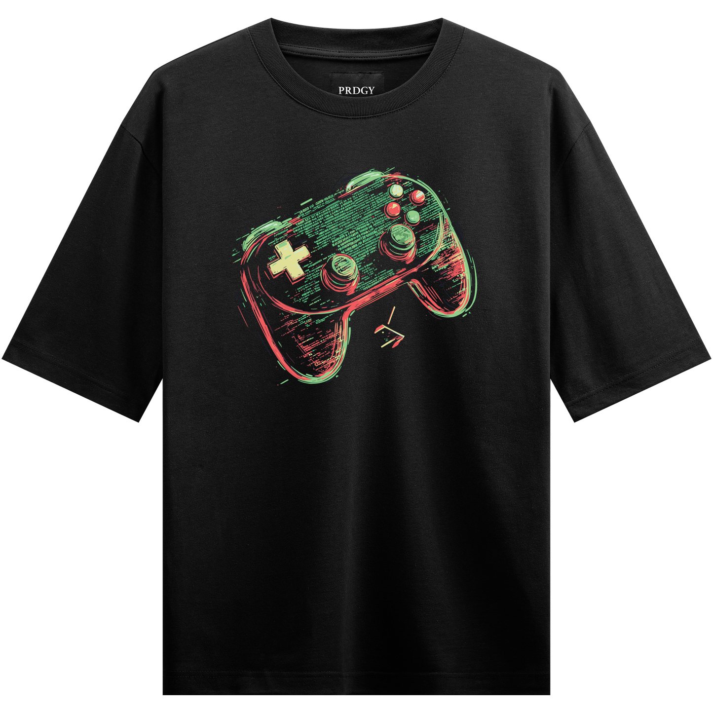 Prdgy The Coder’s Controller Oversized T-Shirt