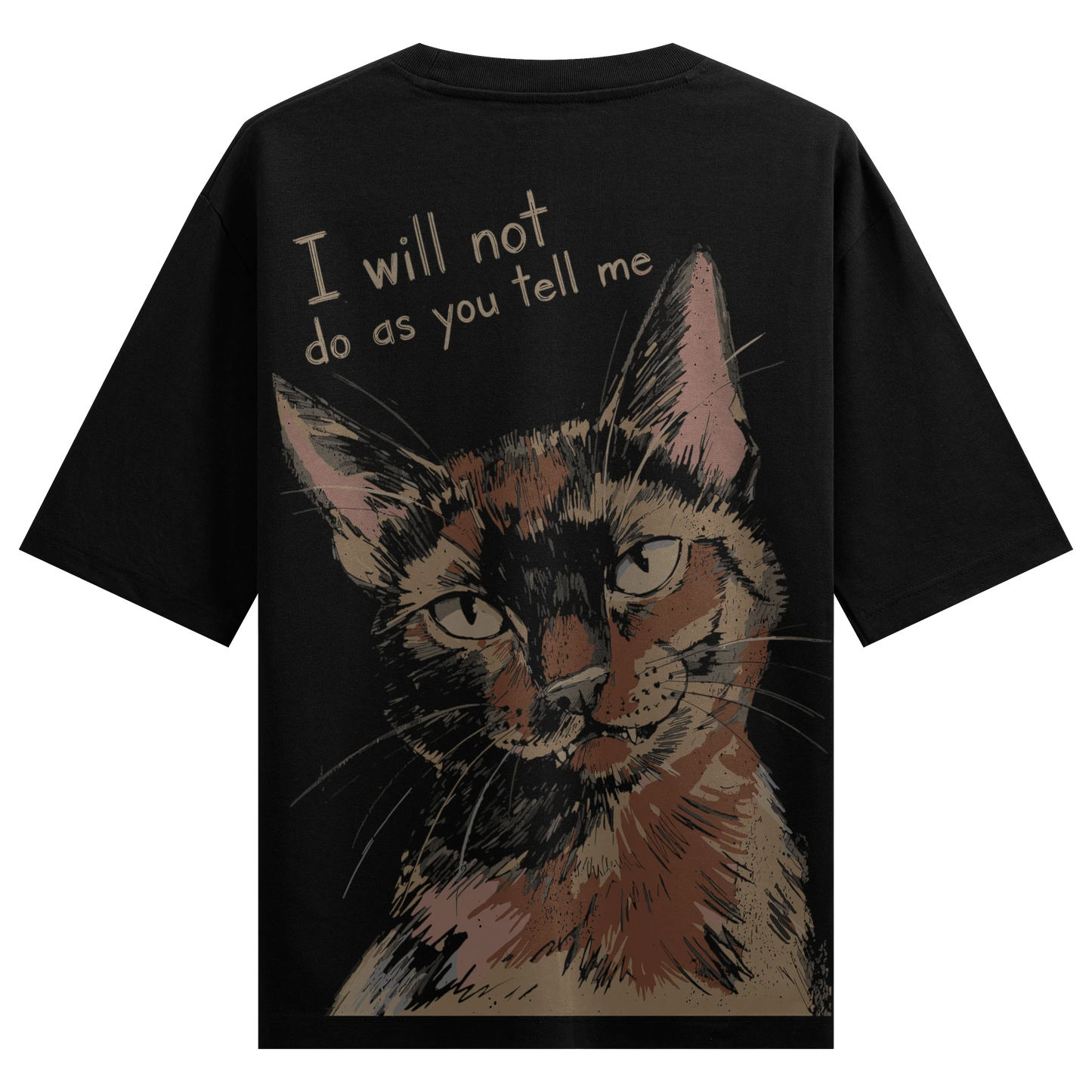 PRDGY Don’t Tell Me Oversized T-Shirt