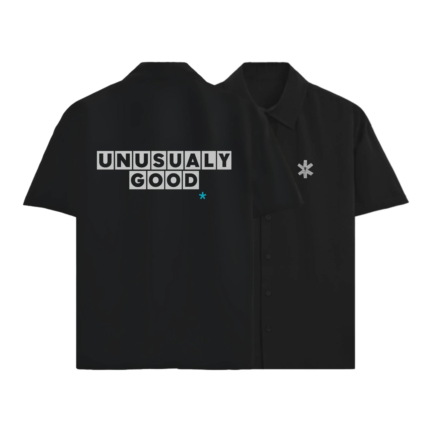 PRDGY Unusualy Bold Oversized Half-Shirt
