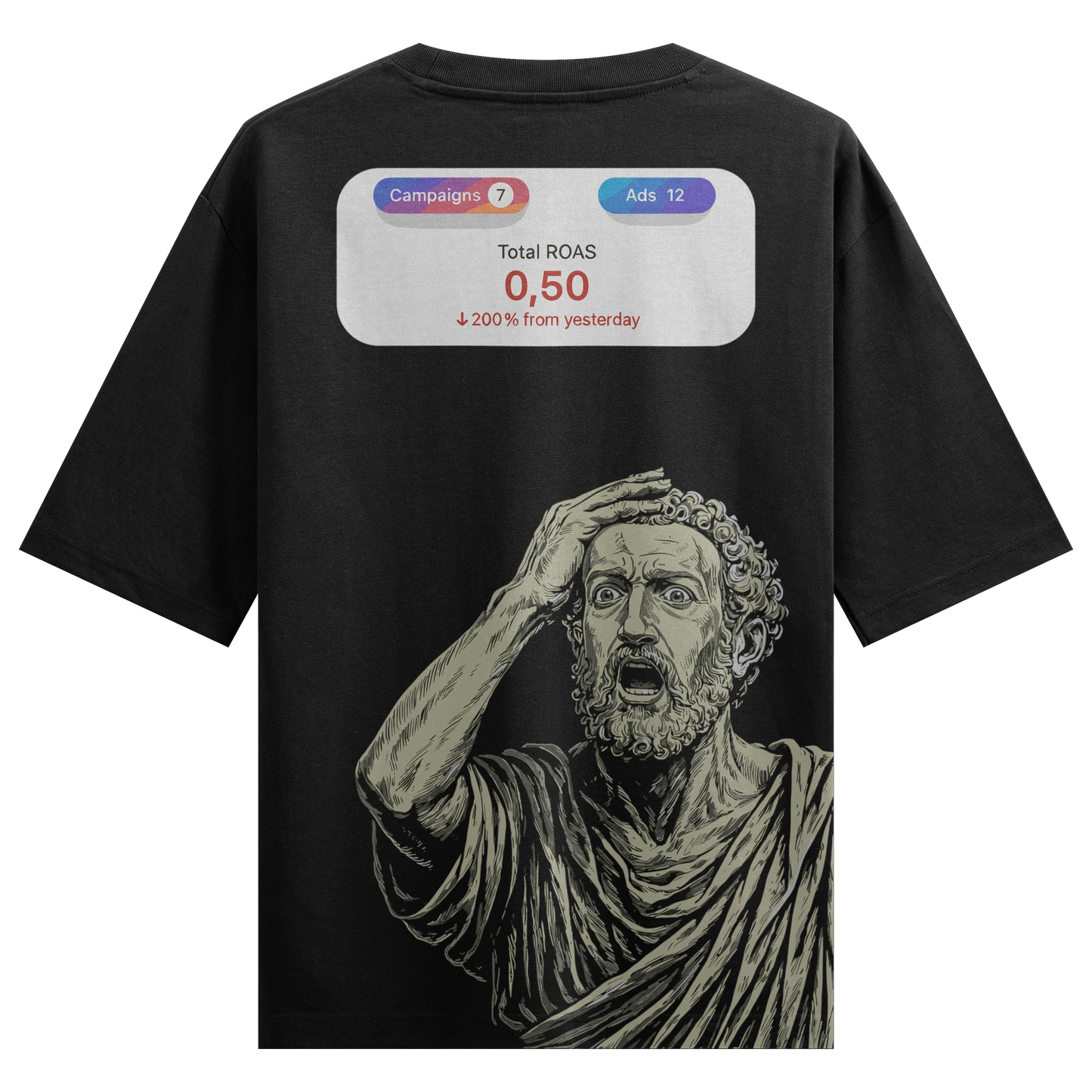 PRDGY performance curse Oversized T-Shirt