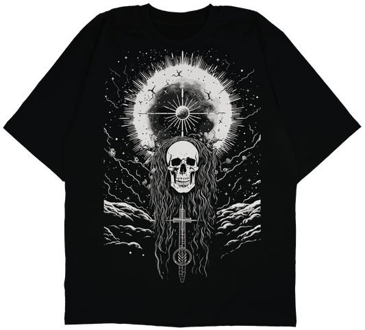 Death Tarot Oversized T-Shirt - PRDGY