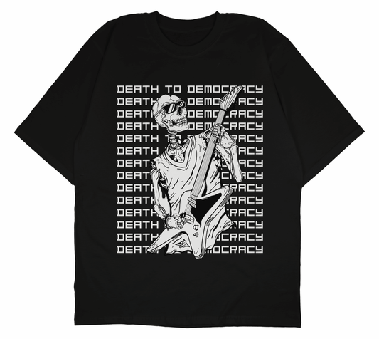 Death to Demon Oversized T- Shirt - PRDGY