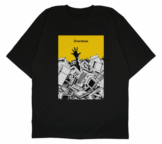 Digital Overdose Oversized T-Shirt - PRDGY