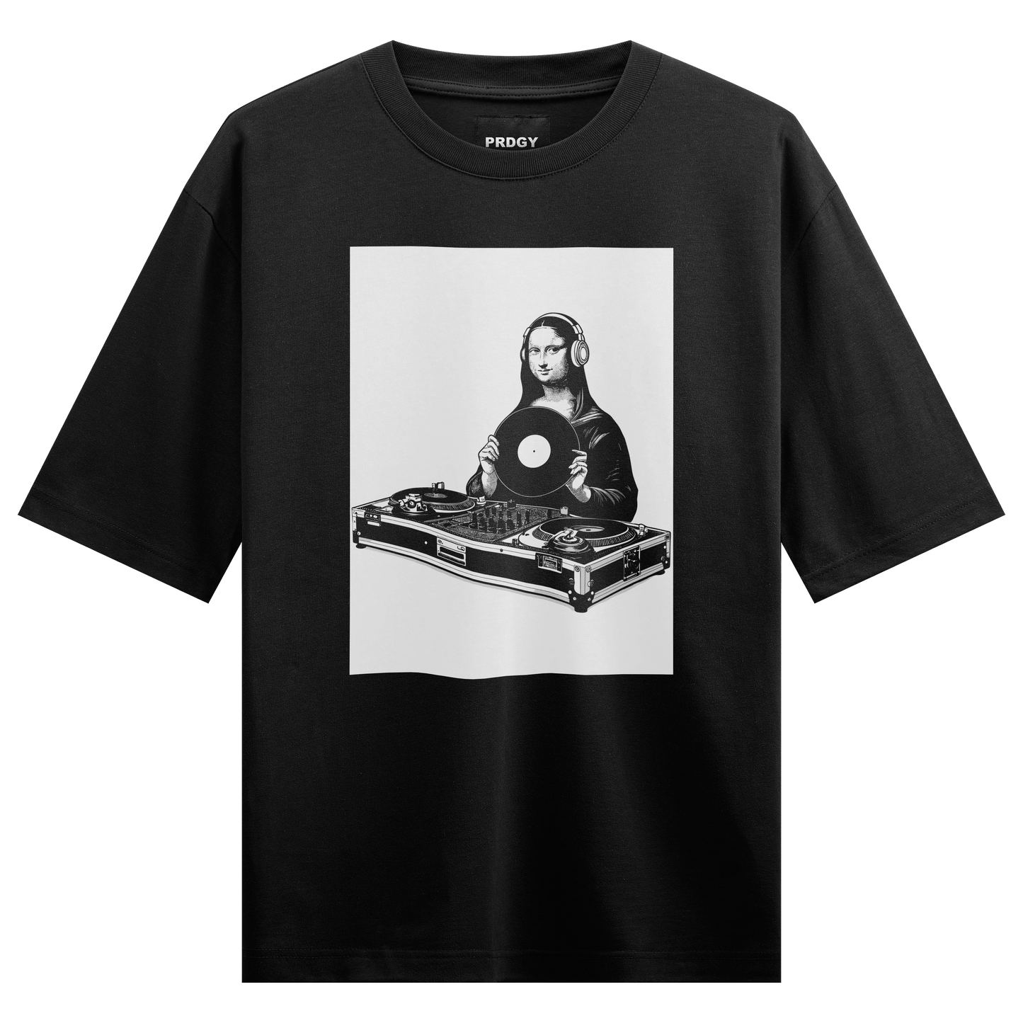 DJ WALI MONA Front Oversized T-Shirt - PRDGY