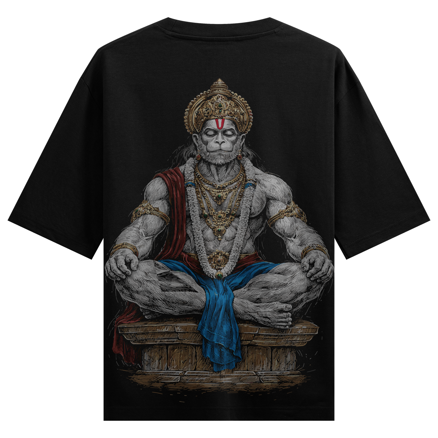 PRDGY Hanuman Divine Oversized T-shirt
