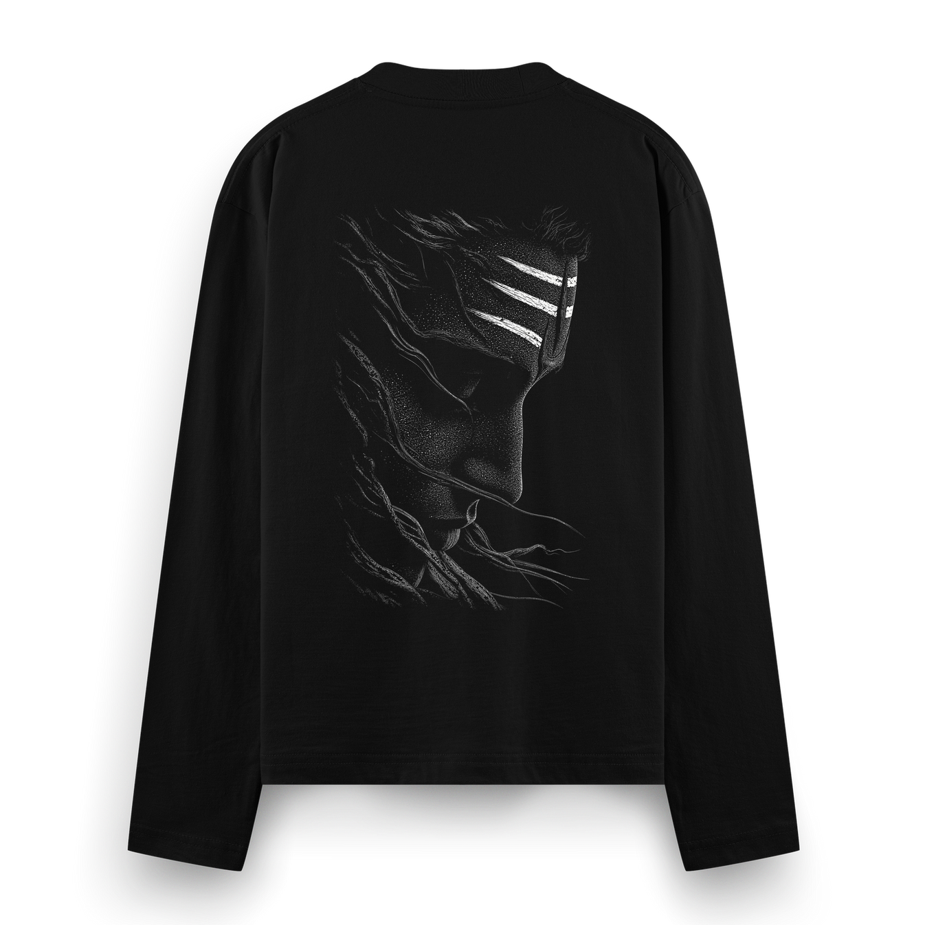 vairagya Full Sleeve T-Shirt by PRDGY — bold graphic art representing detachment, streetwear design
