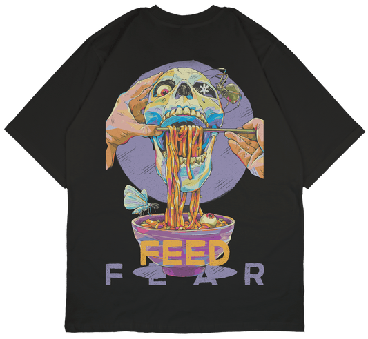 Feed The Fear Oversized T-Shirt - PRDGY